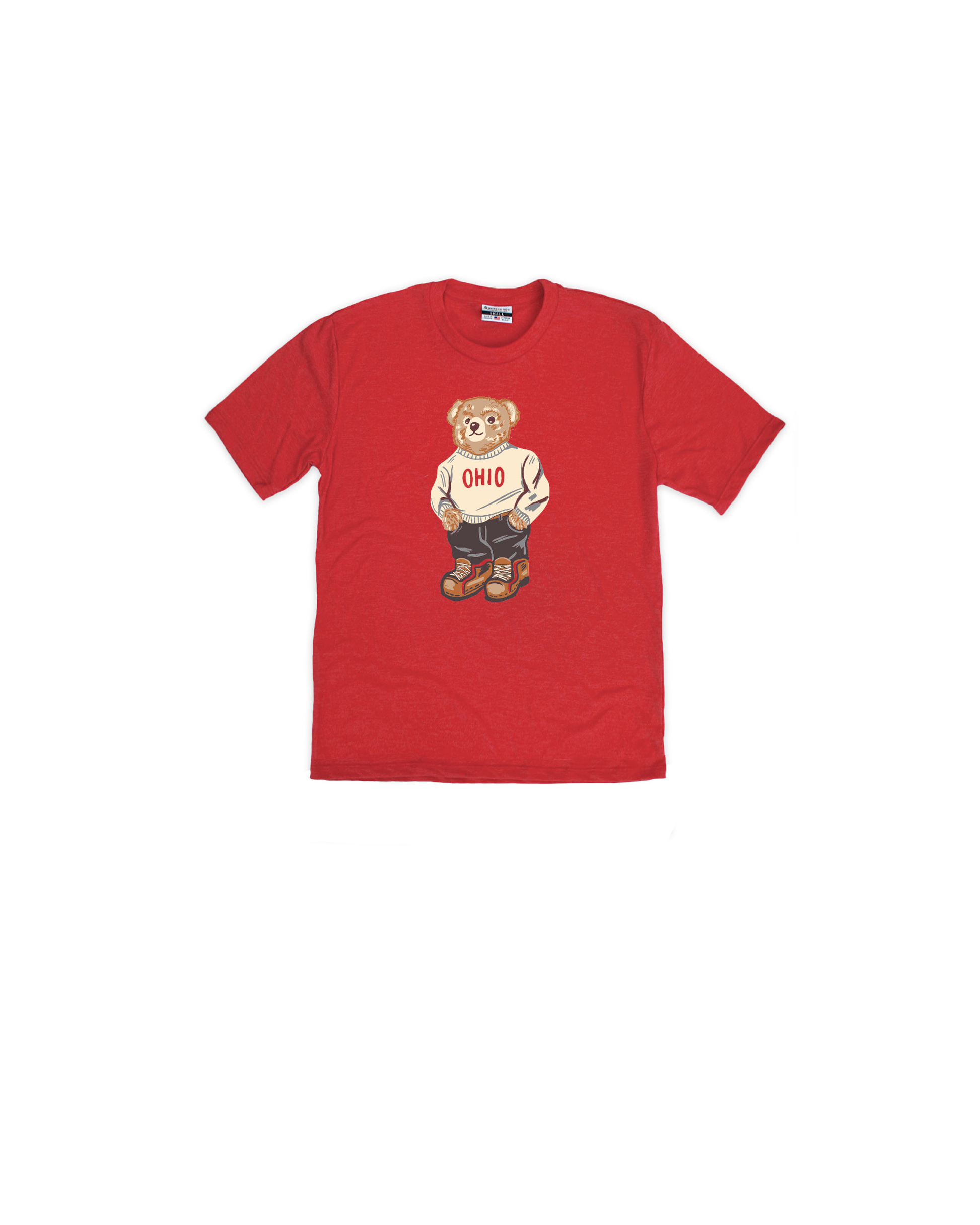 Ohio Sweater Bear Toddler Tee