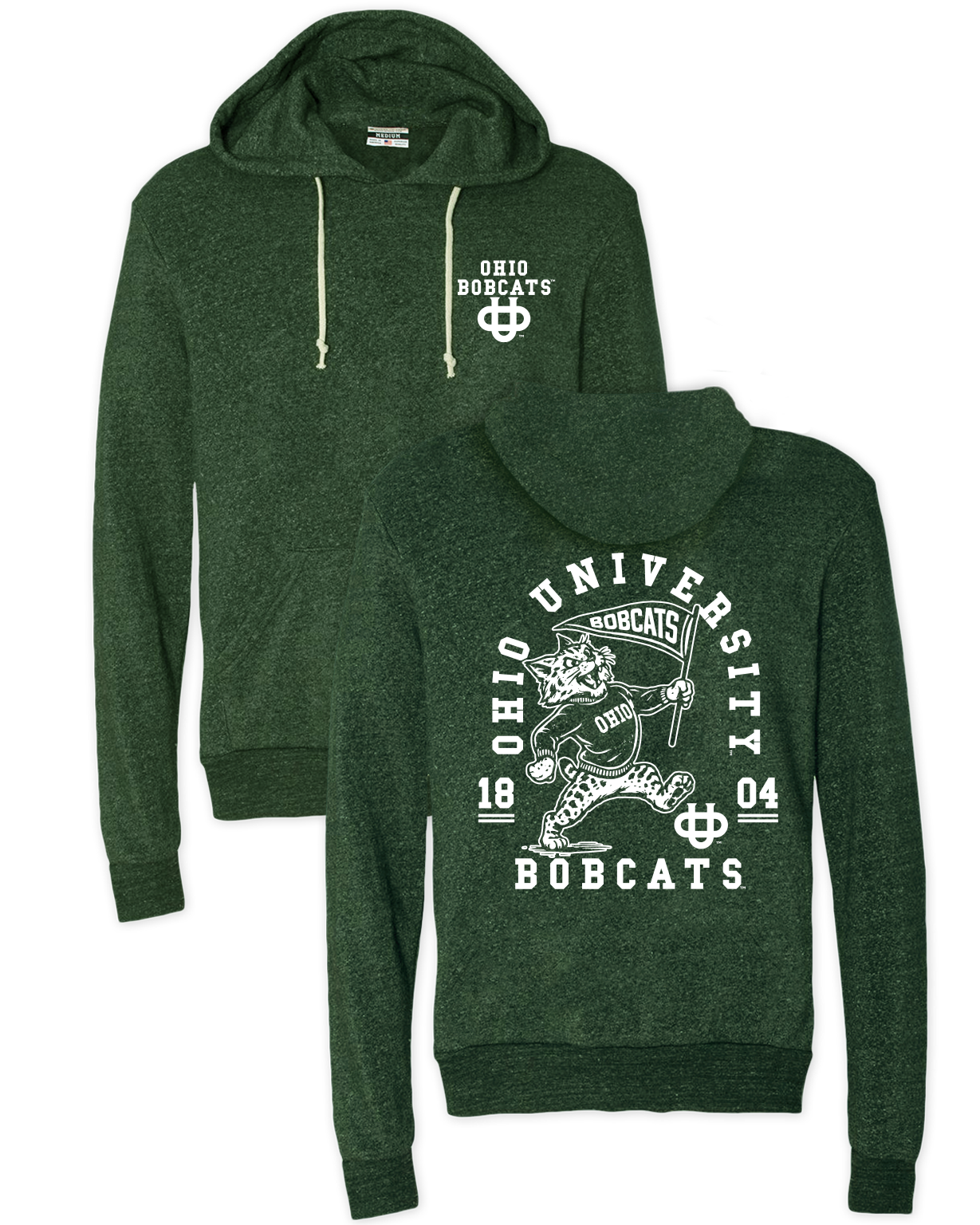 OU Rufus Pennant Arch Front/Back Hoodie