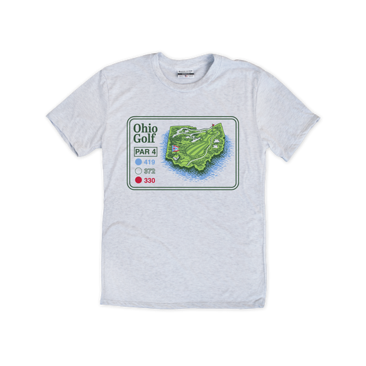 Ohio Golf Map Tee