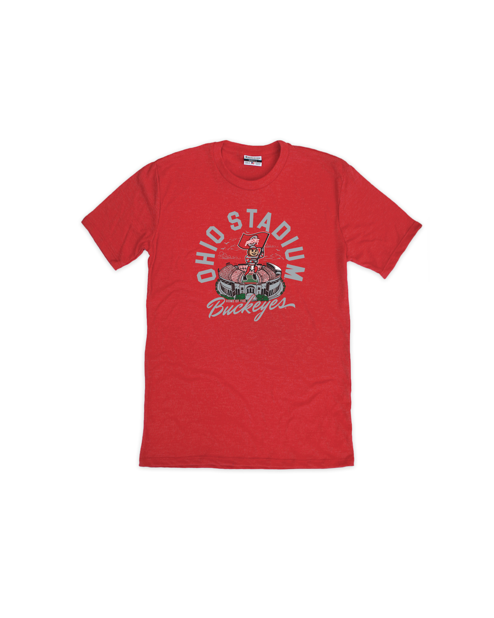Ohio State Stadium Brutus Youth Tee