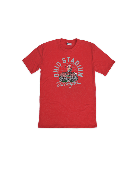 Ohio State Stadium Brutus Youth Tee
