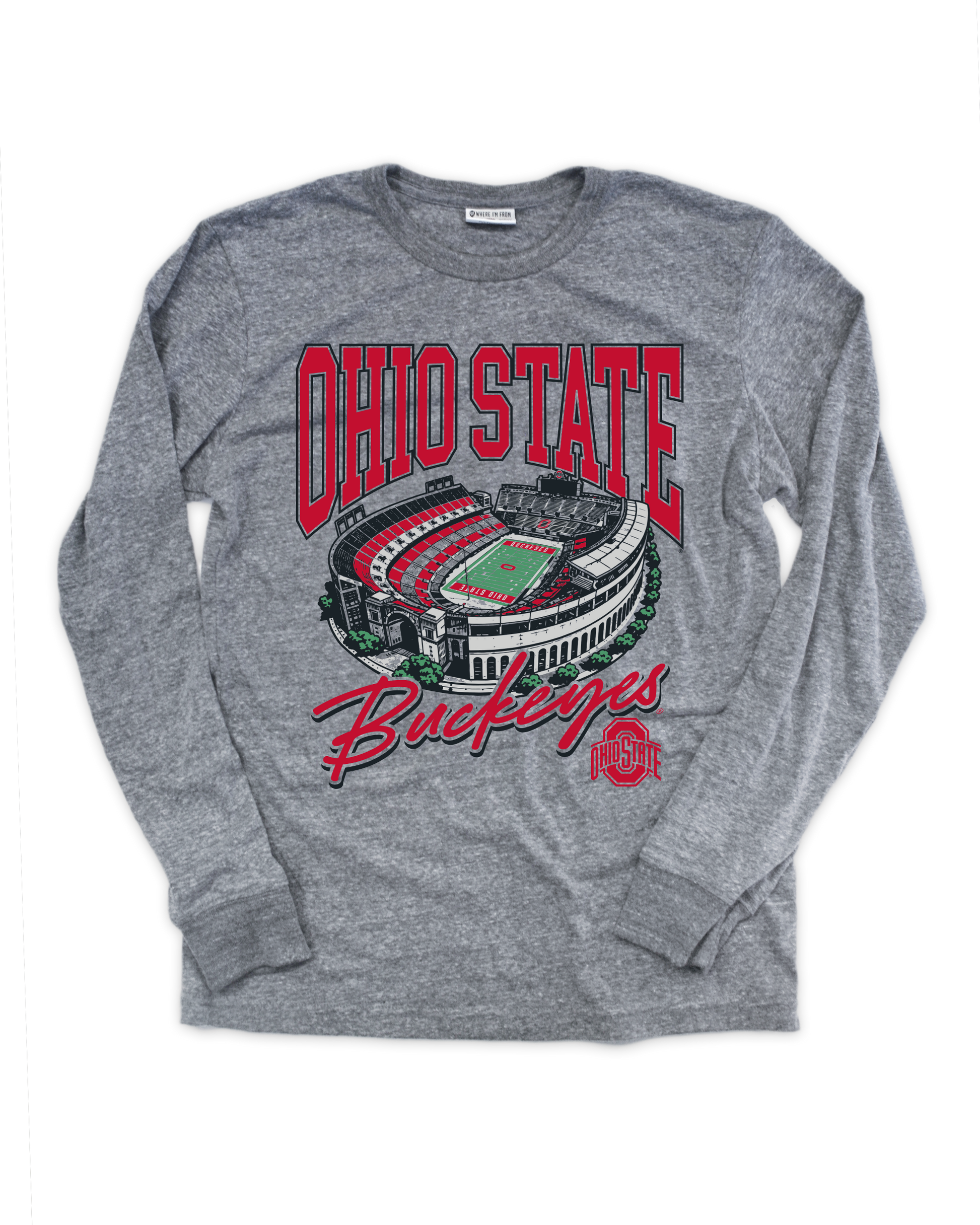 Ohio State Buckeyes Stadium Longsleeve
