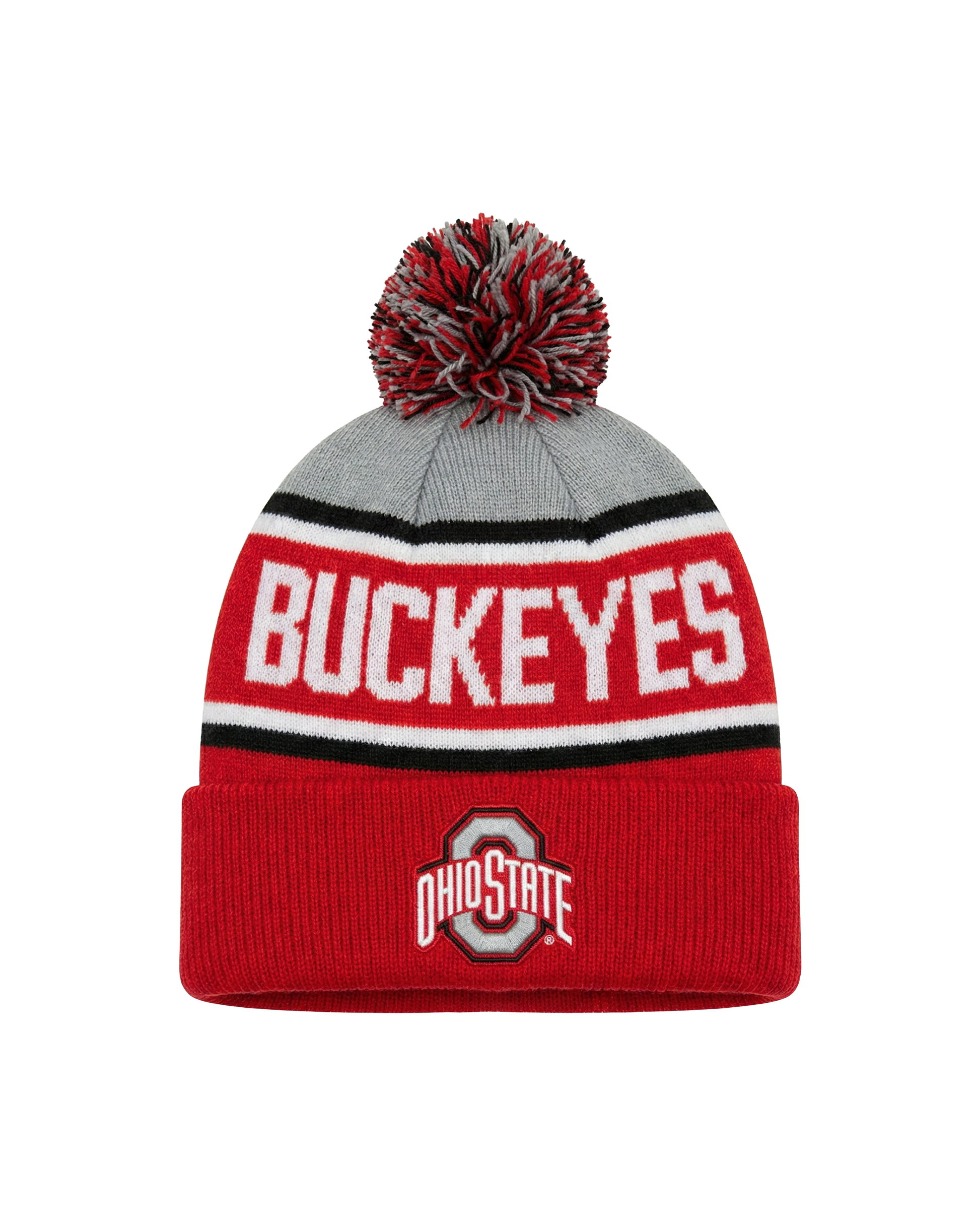 Ohio State Buckeyes Pom Beanie