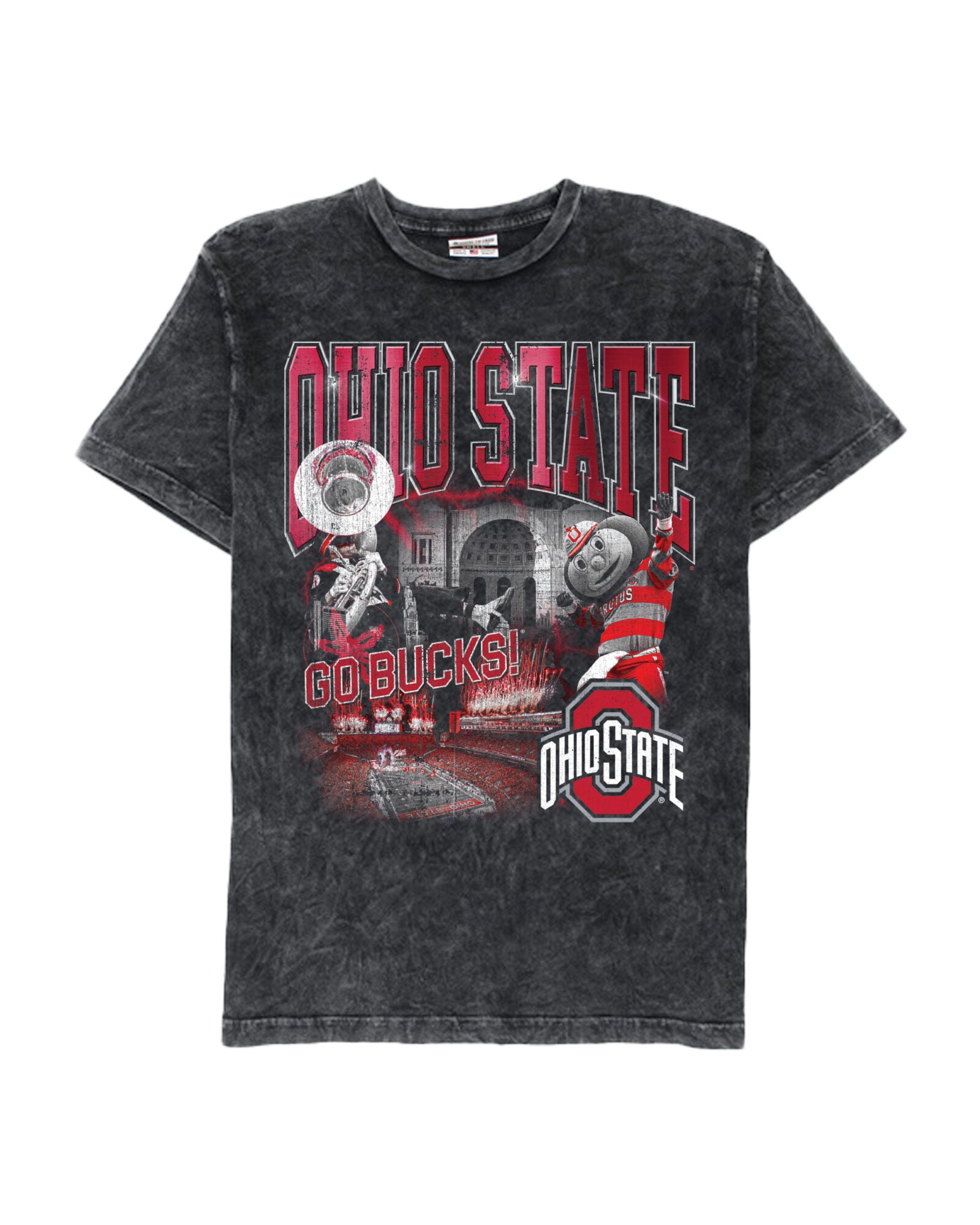 Ohio State Collage Cotton Tee