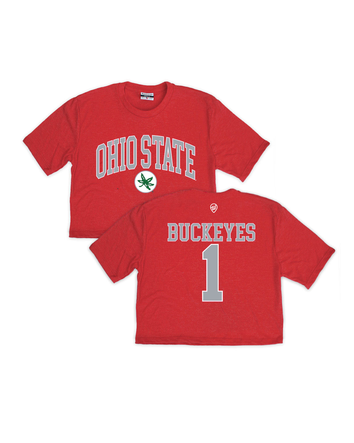 Ohio State Jersey Cropped Tee