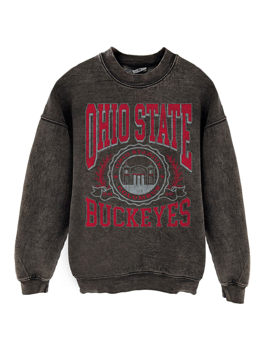 Ohio State Stadium Vintage Cotton Crew Sweatshirt