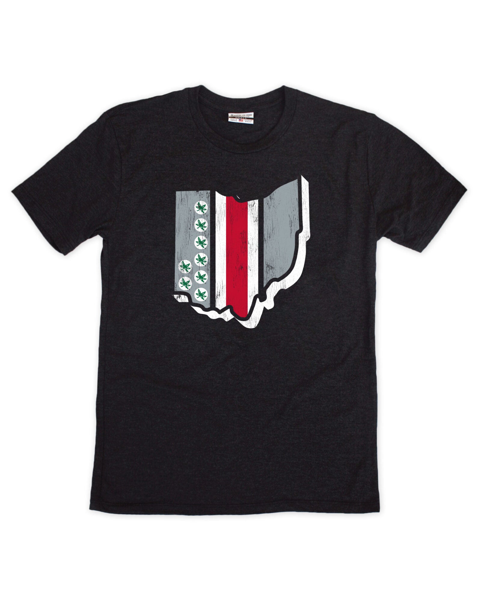 OSU State Stripe Tee