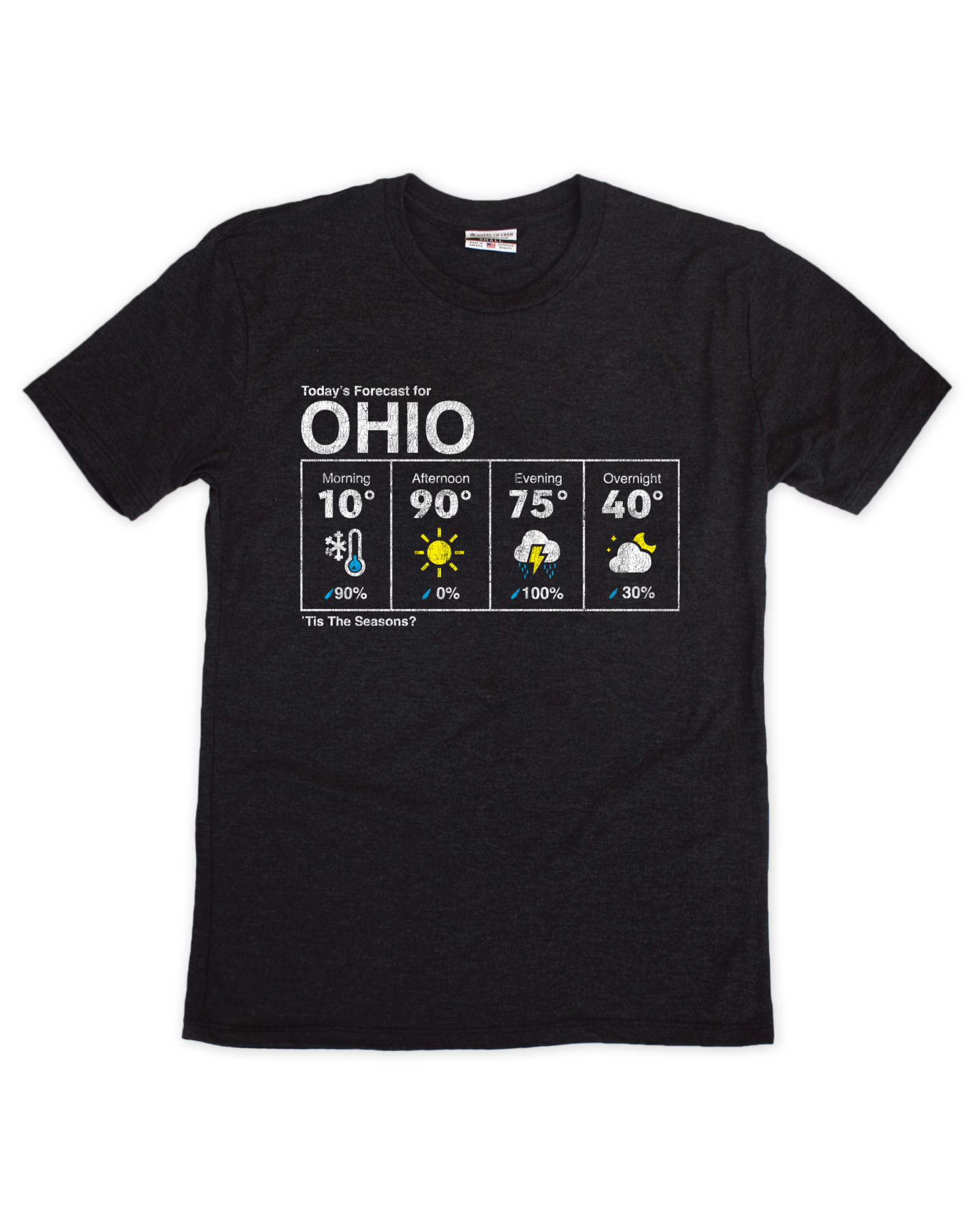 Ohio Weather Tee