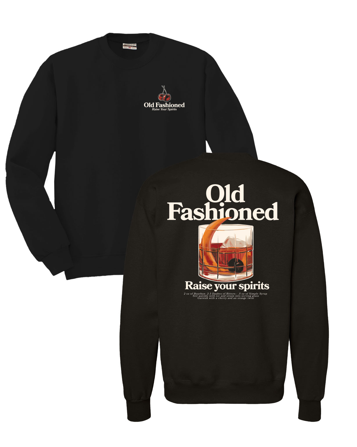 Old Fashioned Cotton Crew Sweatshirt