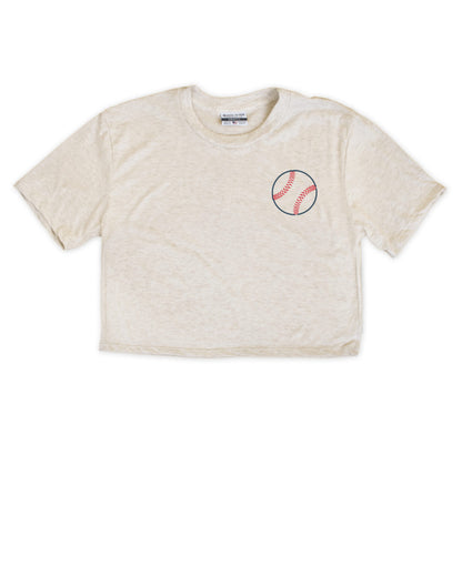 Out of Your League Cropped Tee