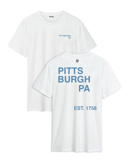 Pittsburgh PA Front/Back Tee