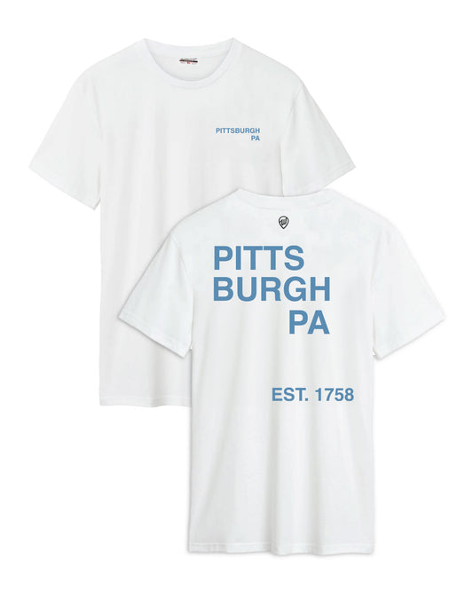 Pittsburgh PA Front/Back Tee