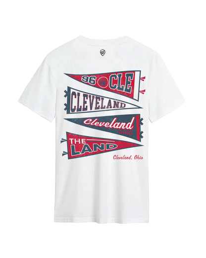Cleveland Pennant Cotton Tee