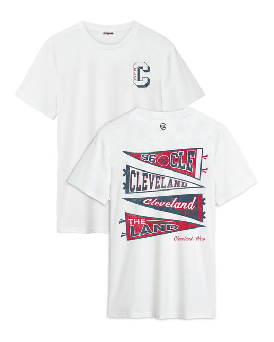 Cleveland Pennant Cotton Tee