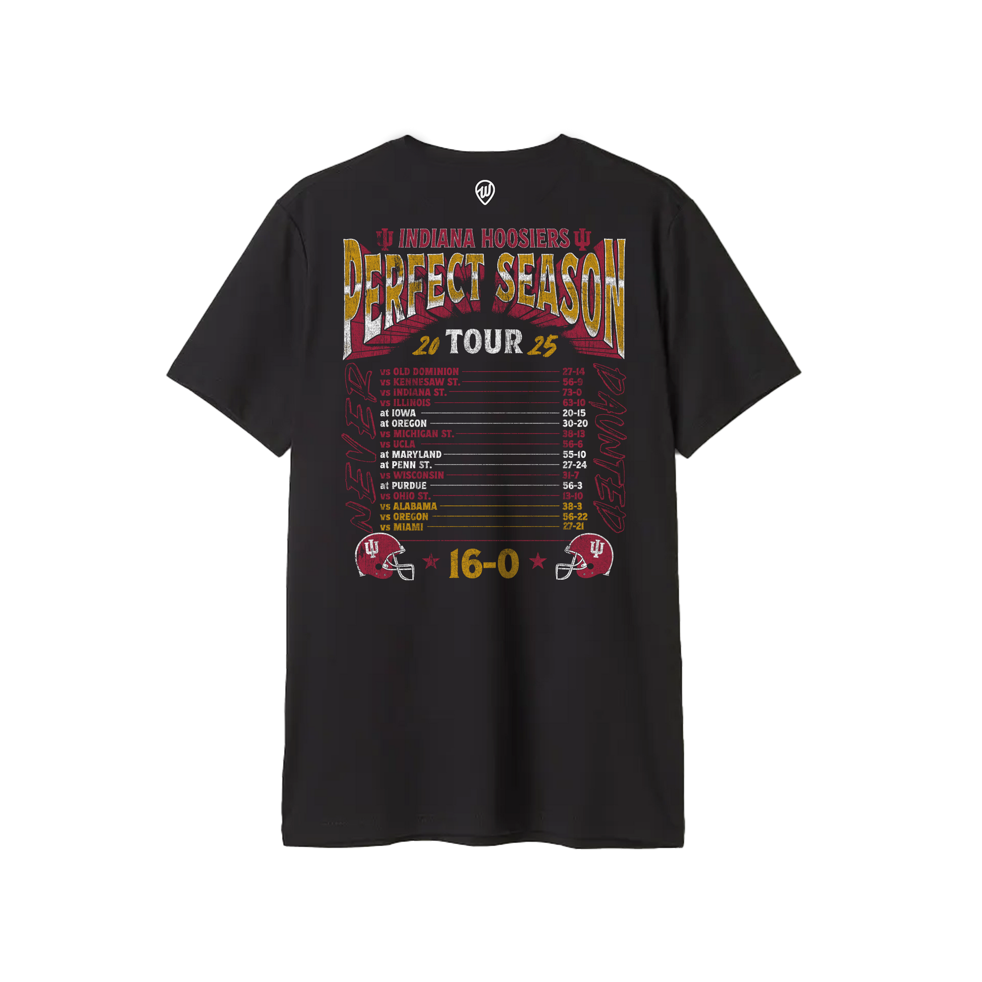 Indiana University Perfect Season Tour Cotton Tee