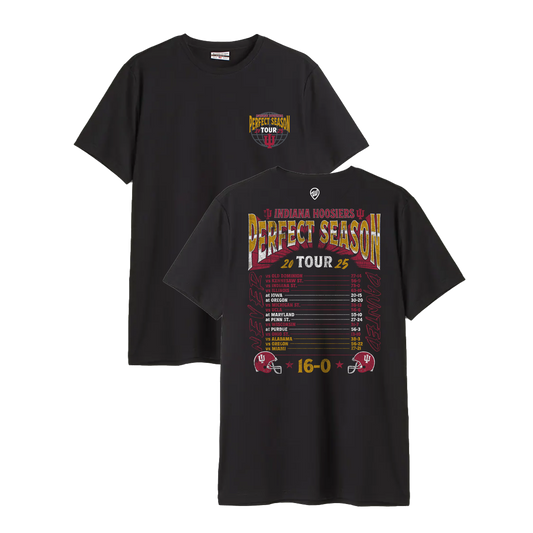 Indiana University Perfect Season Tour Cotton Tee