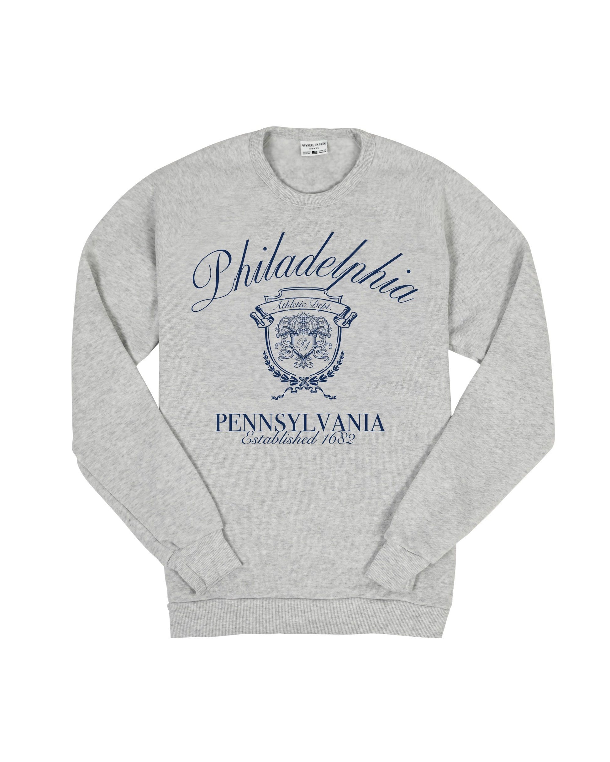 Philadelphia Crest Crew Sweatshirt
