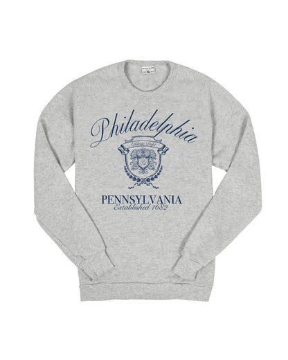 Philadelphia Crest Crew Sweatshirt
