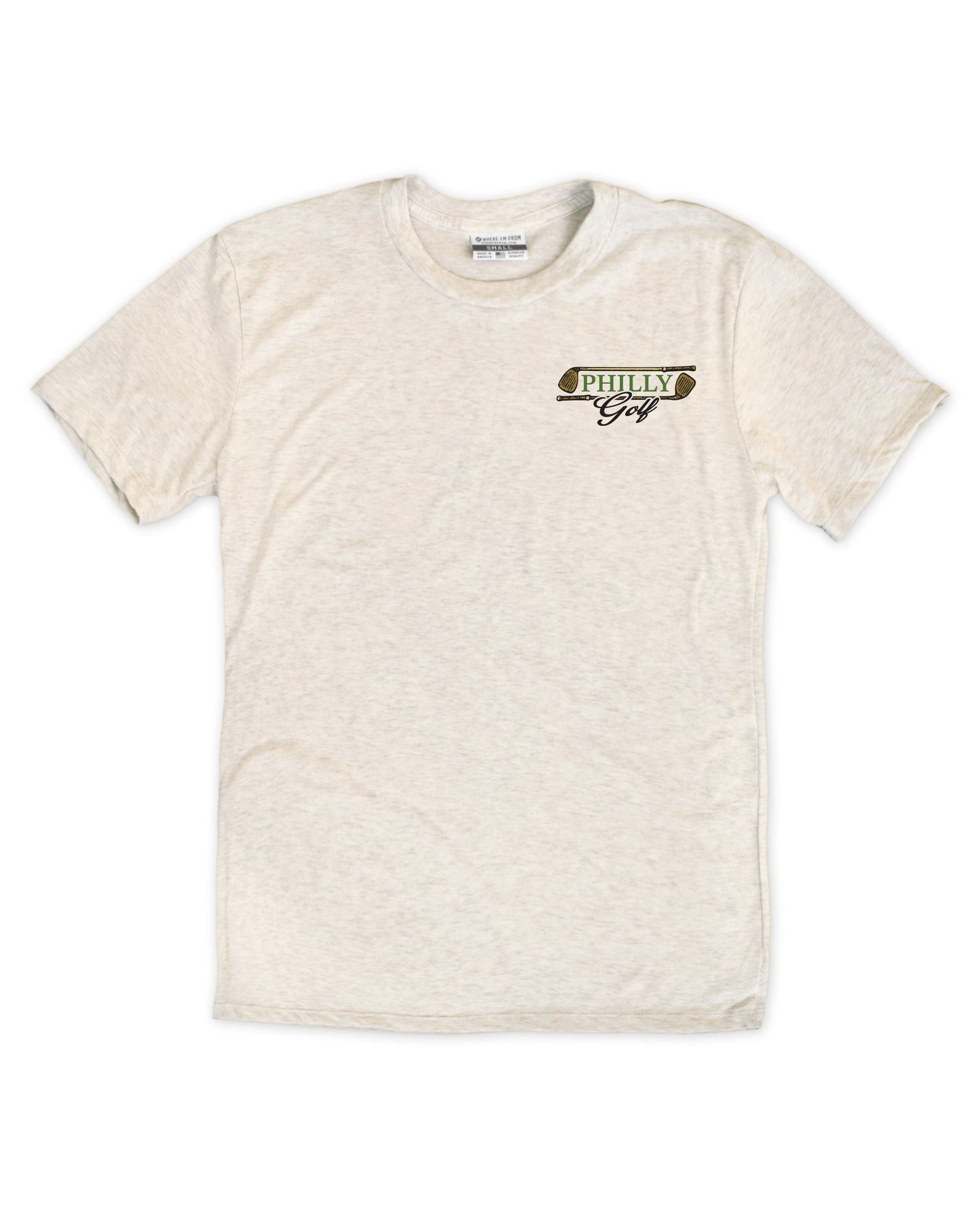 Philly Golf Collage F/B Tee