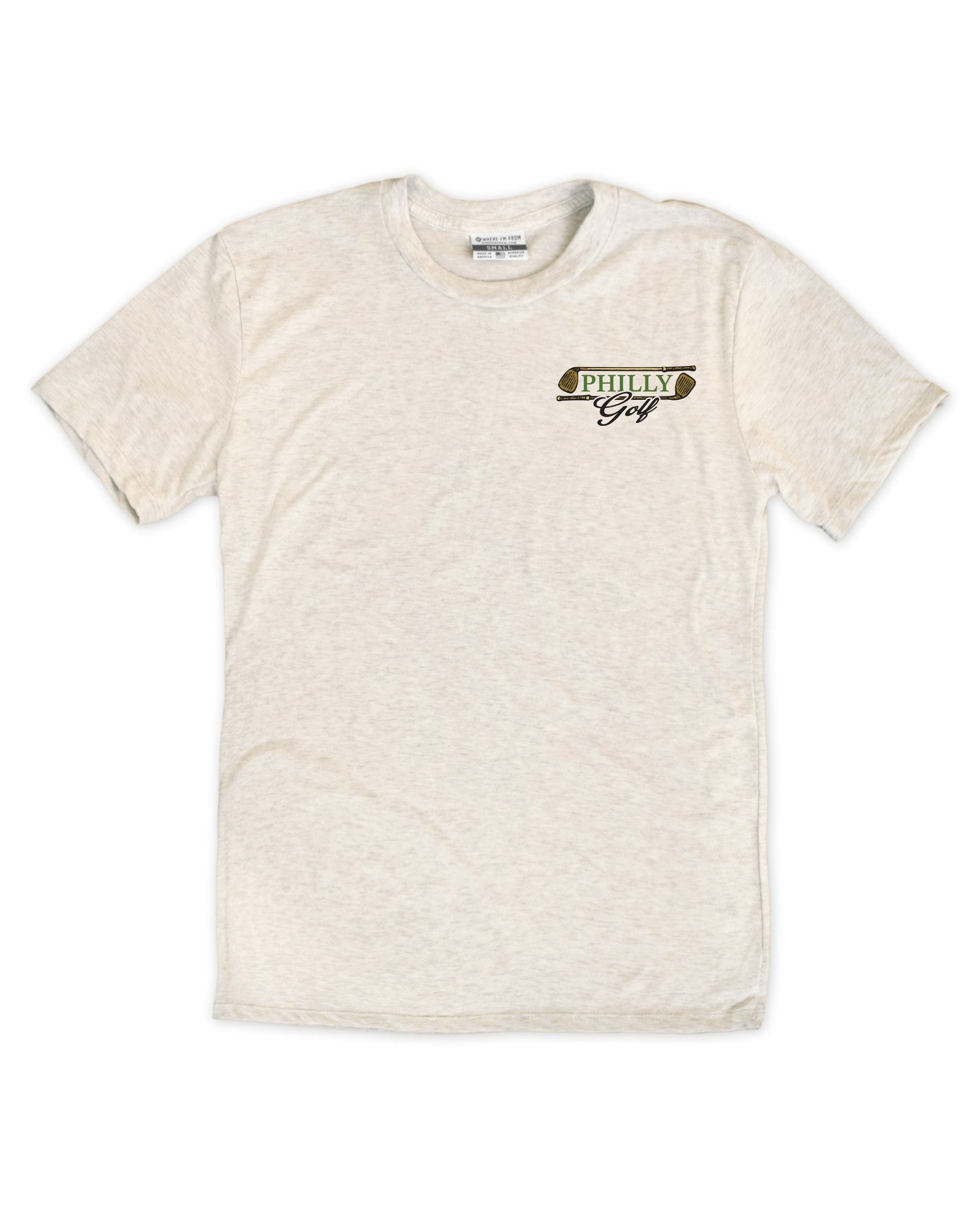 Philly Golf Collage F/B Tee