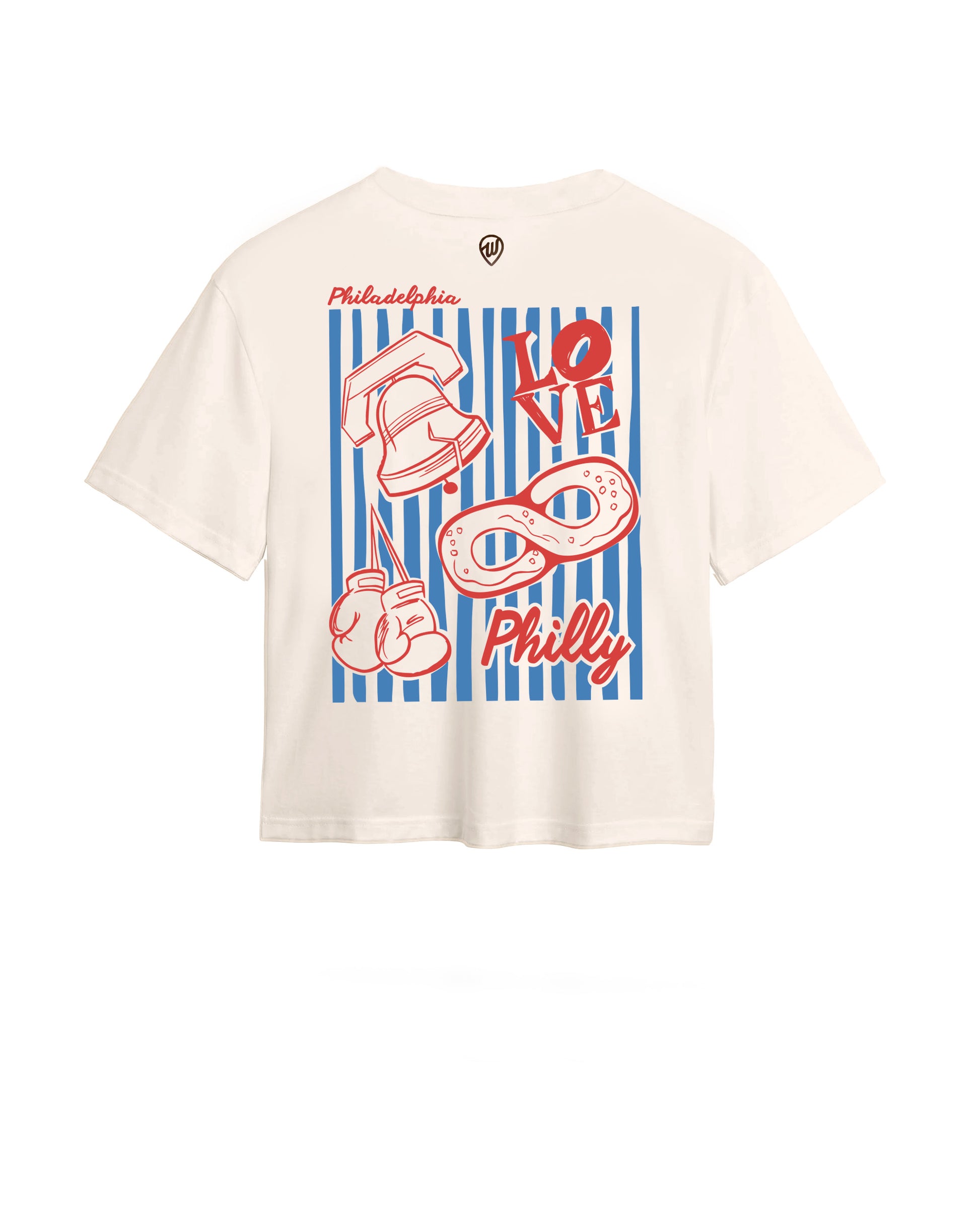 Philly Stripes Easy Tee