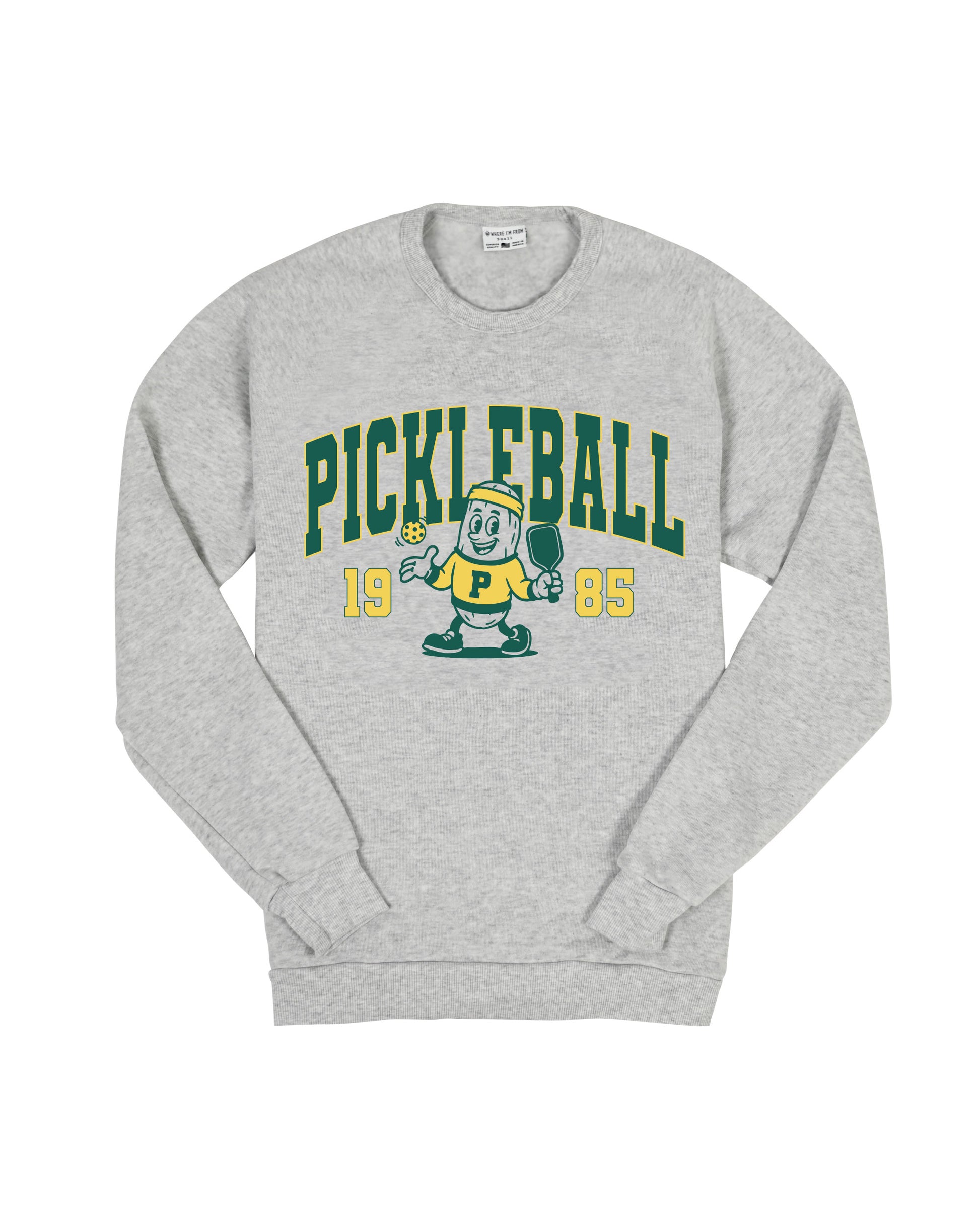 Pickleball 1985 Crew Sweatshirt