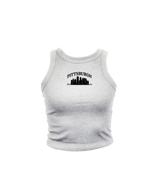 Pittsburgh Skyline High Neck Tank