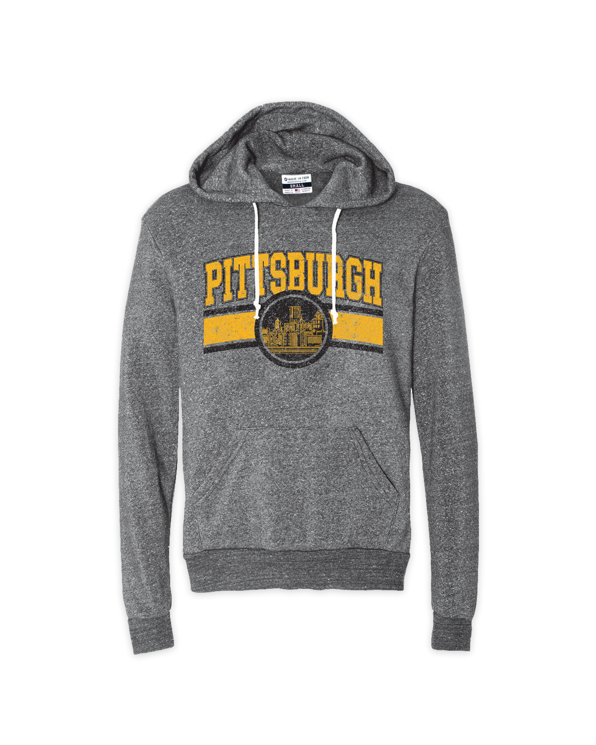 Pittsburgh City Stamp Hoodie