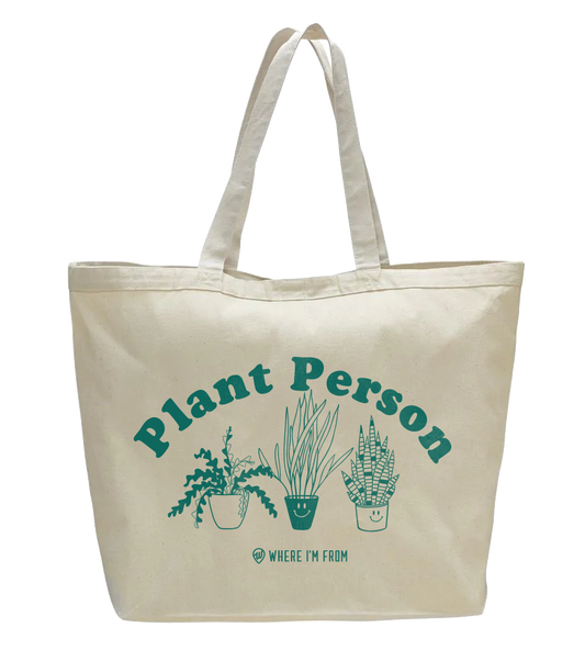 Plant Person Large Tote