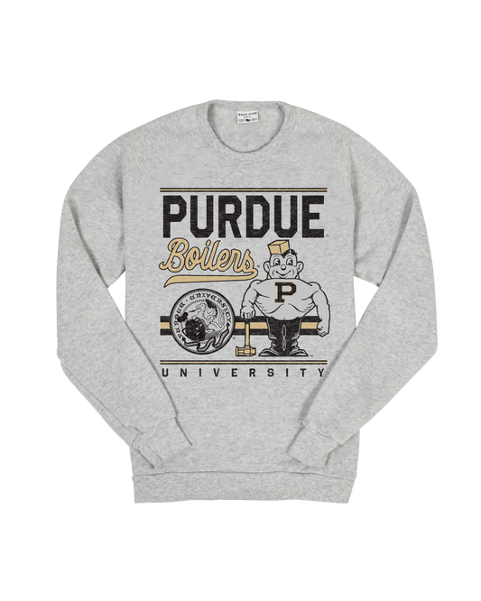 Purdue Boilers Crew Sweatshirt