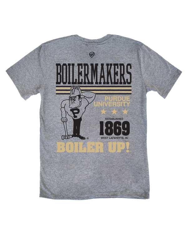 Purdue Vintage Boilermakers F/B Tee