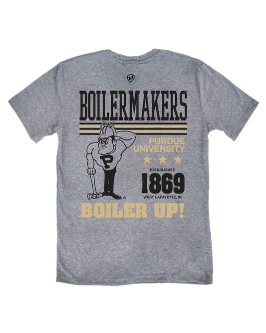Purdue Vintage Boilermakers F/B Tee