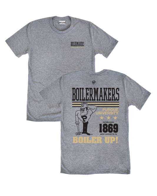 Purdue Vintage Boilermakers F/B Tee