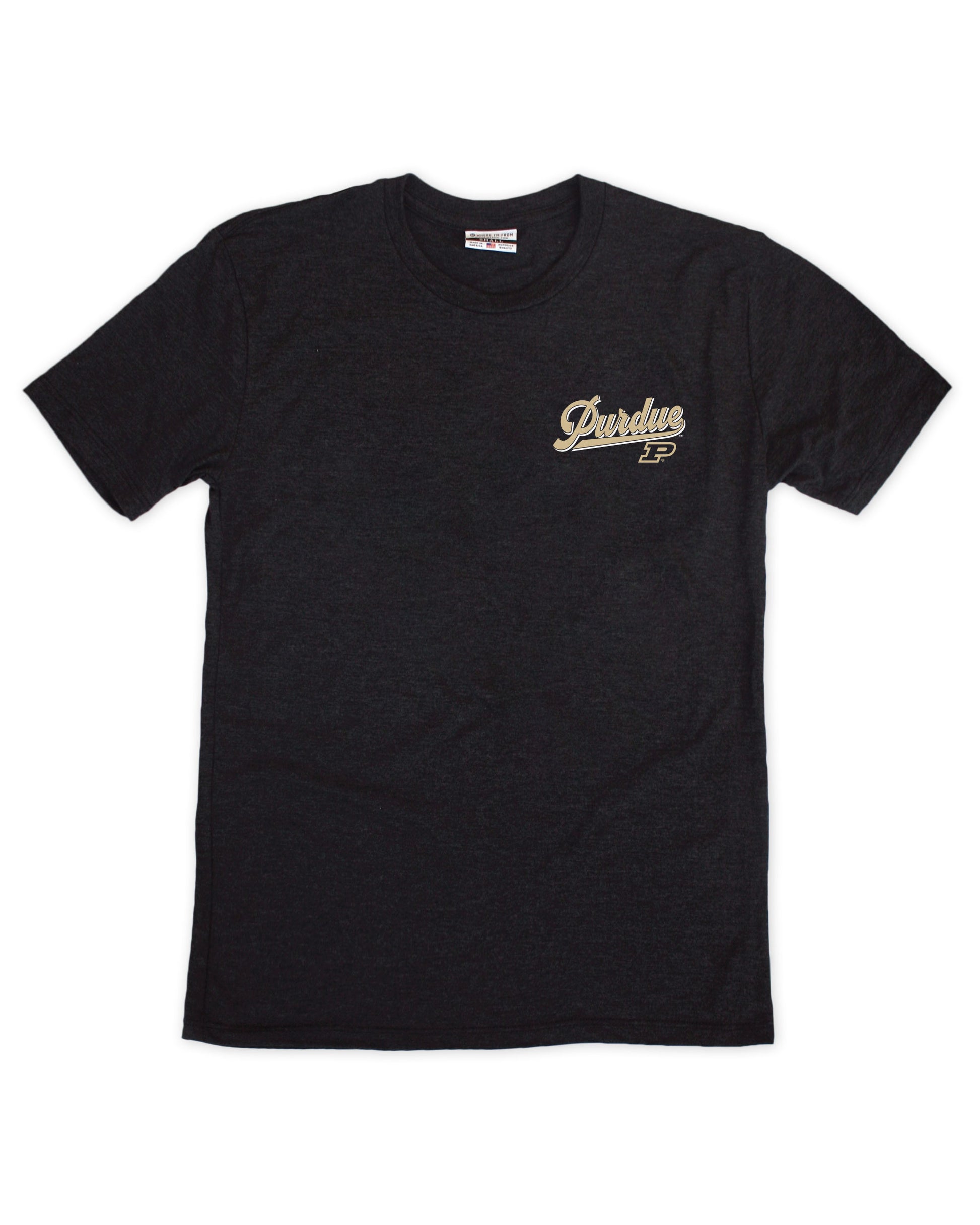 Purdue Icons F/B Tee