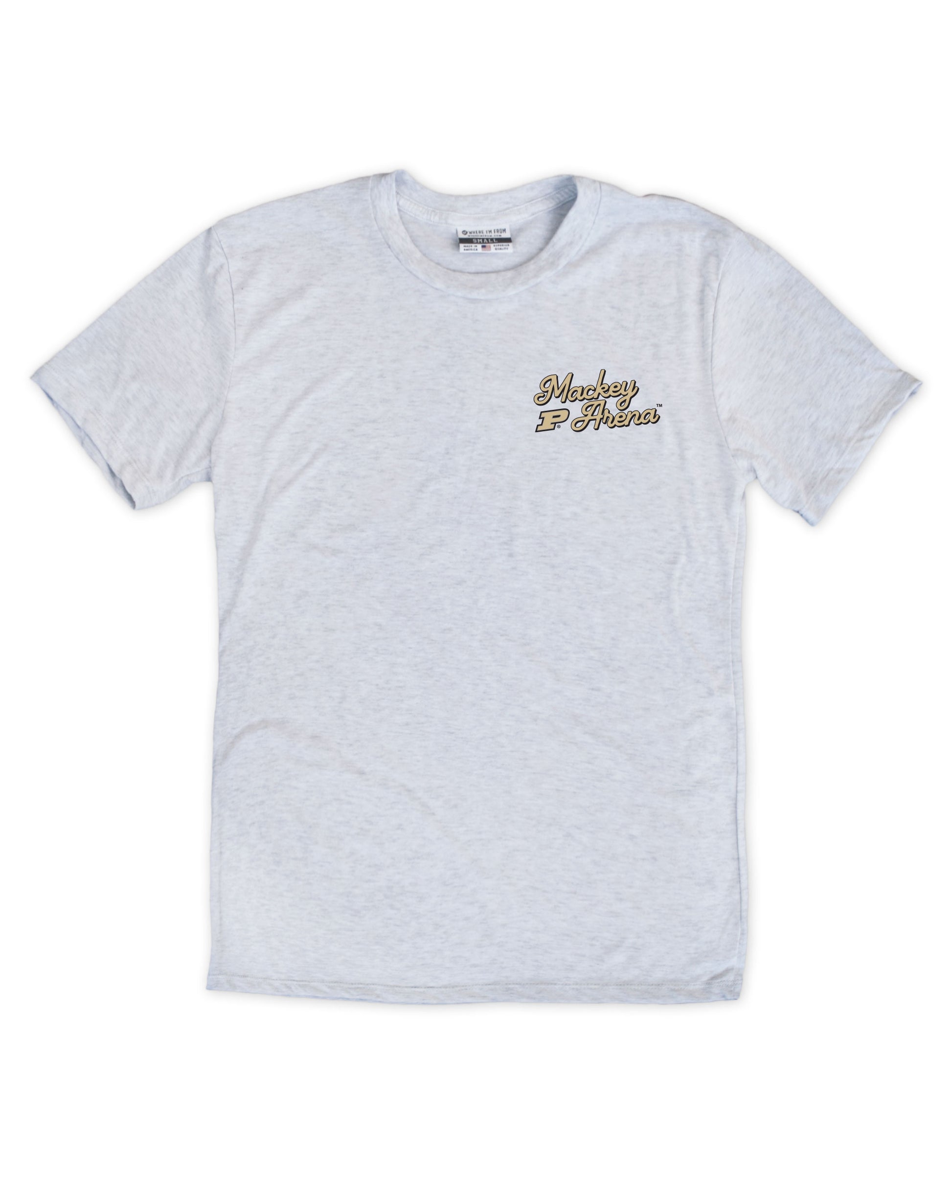 Purdue Mackey Arena F/B Tee