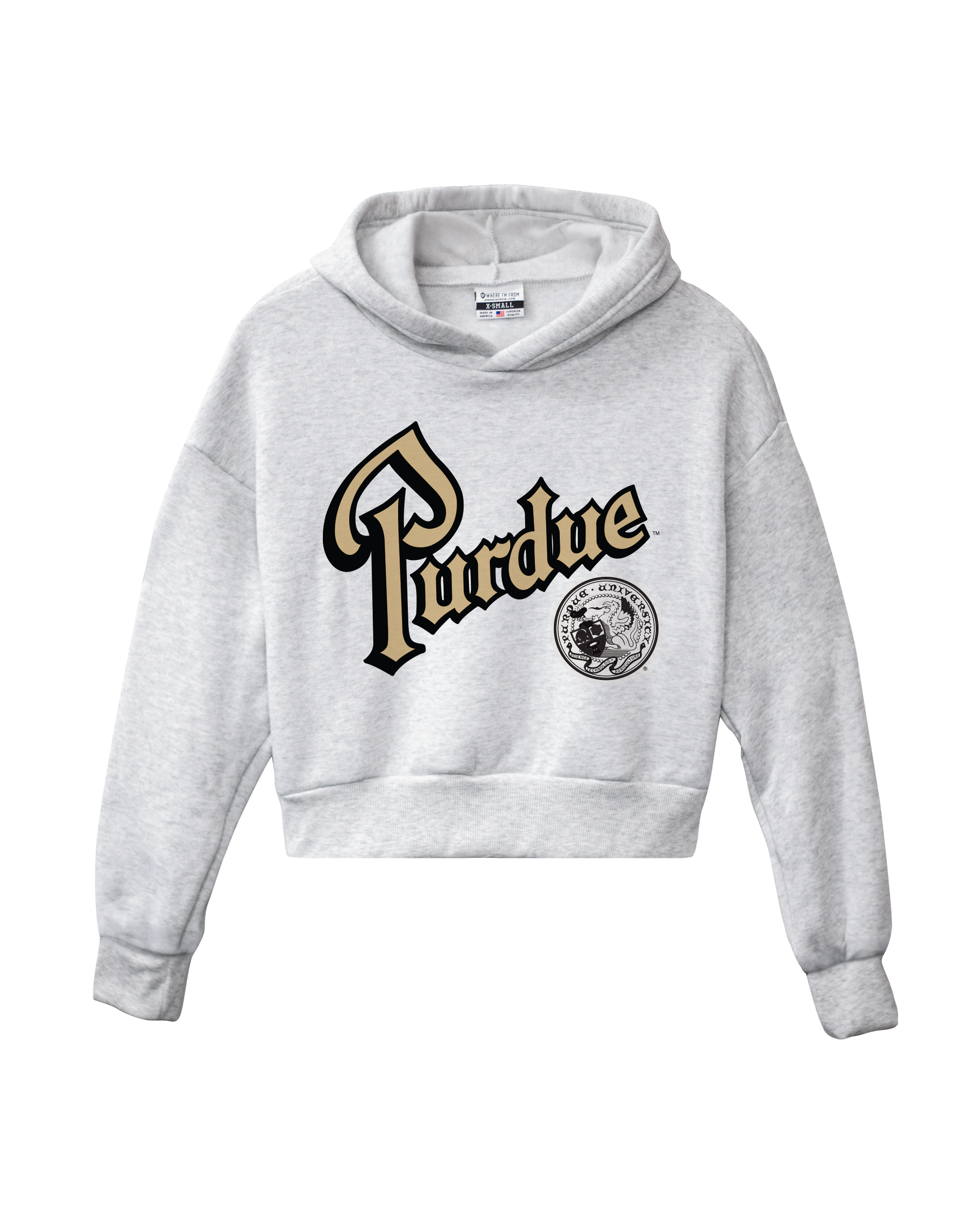 Purdue Seal Pullover Hoodie