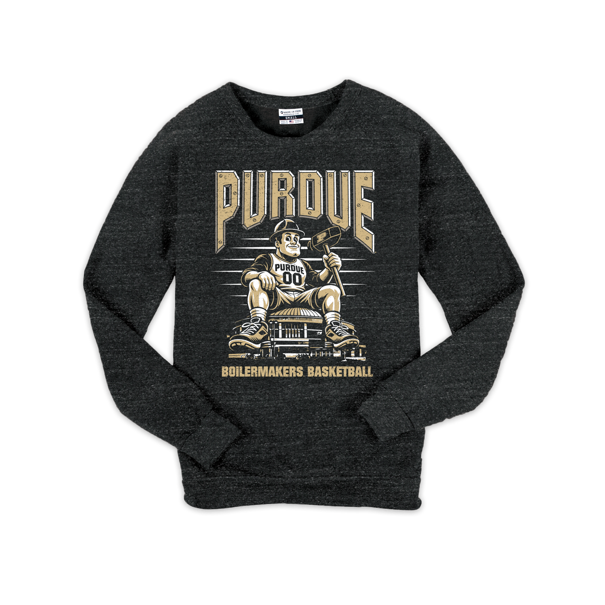 Purdue Pete Crew Sweatshirt