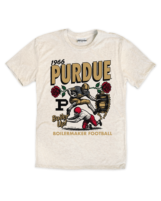 Purdue Vintage Rose Tee