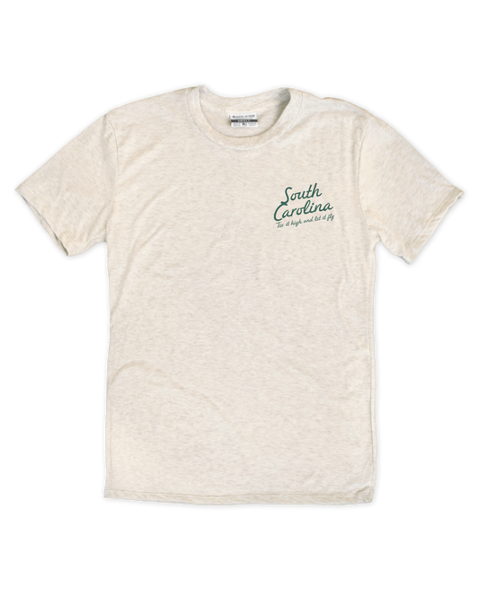 South Carolina Golf Beach Scene Tee