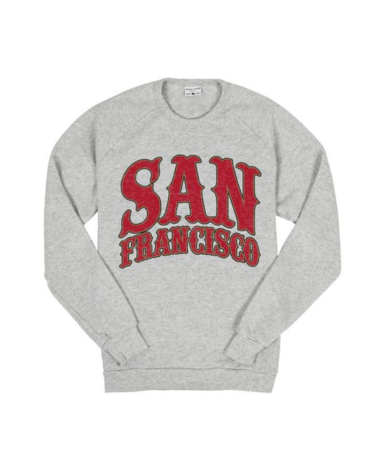 San Francisco Oversize Crew Sweatshirt