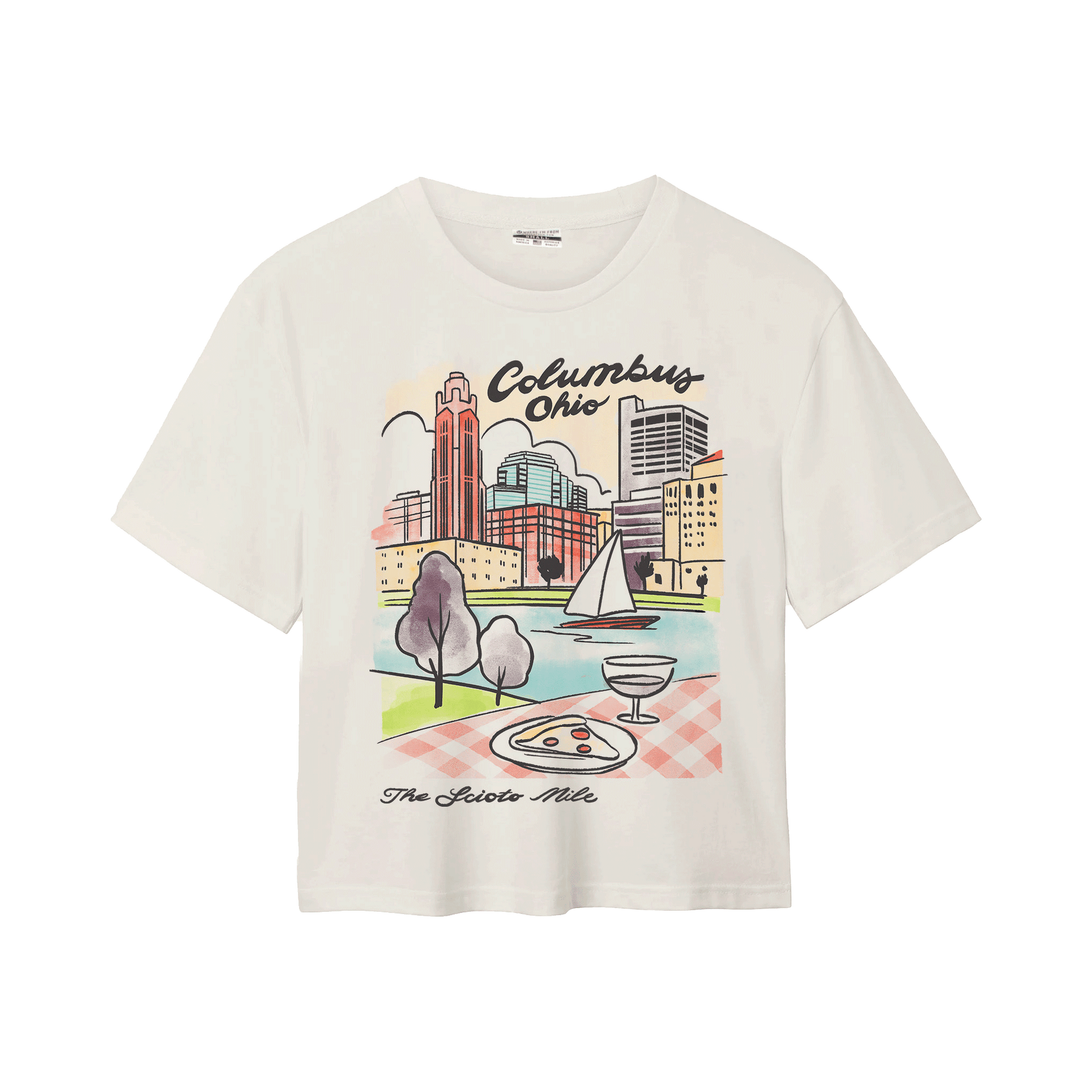 The Scioto Mile Easy Tee