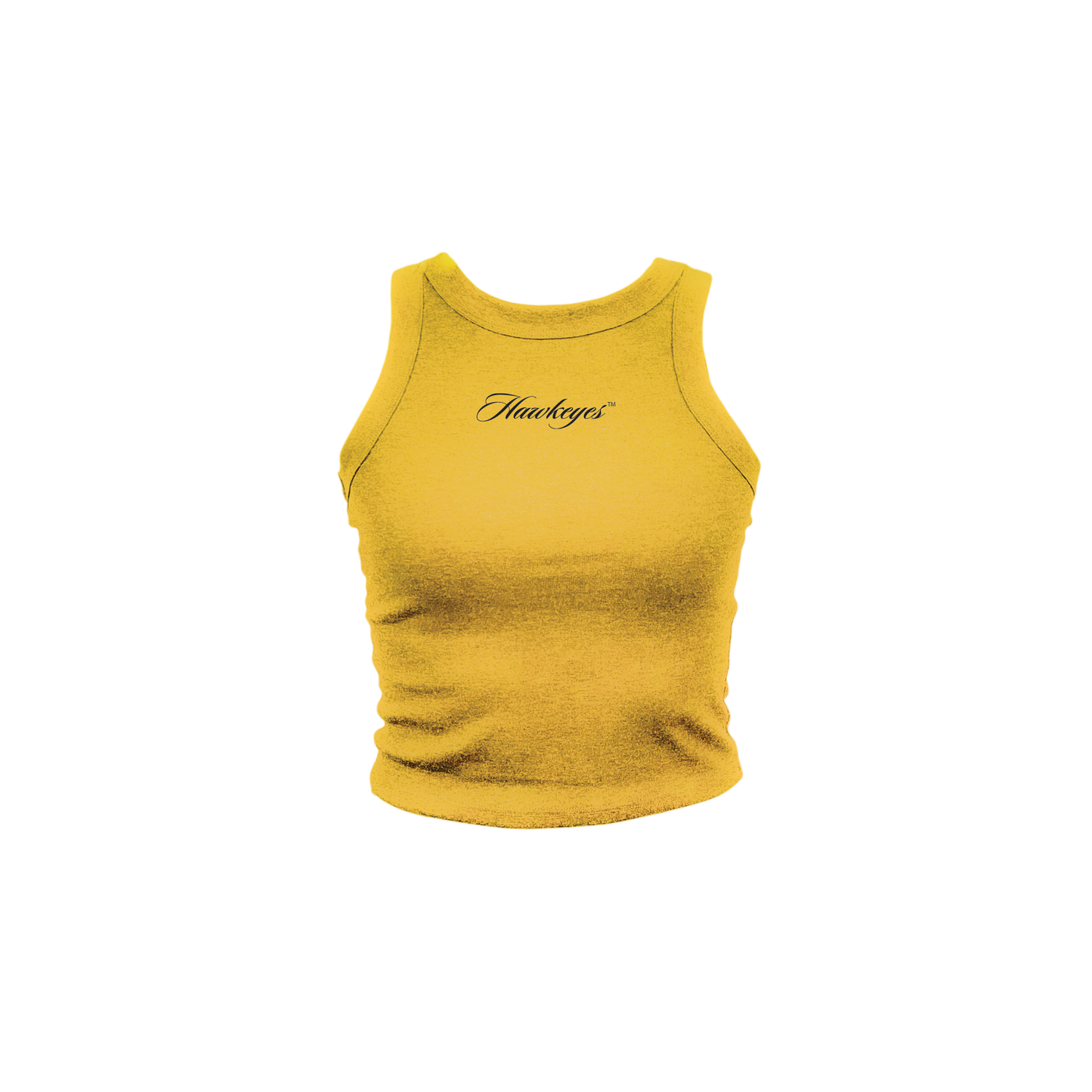 Hawkeyes Script High Neck Tank