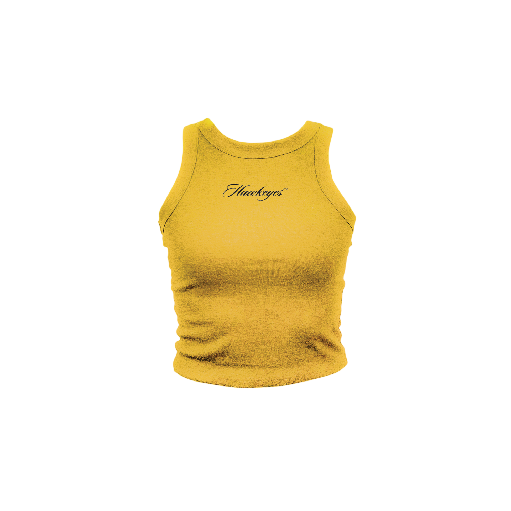 Hawkeyes Script High Neck Tank