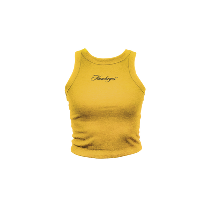 Hawkeyes Script High Neck Tank