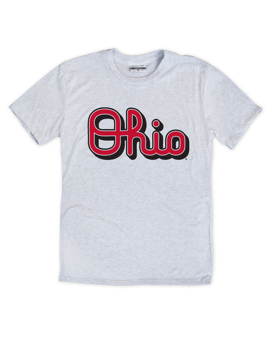 Script Ohio Ash Tee