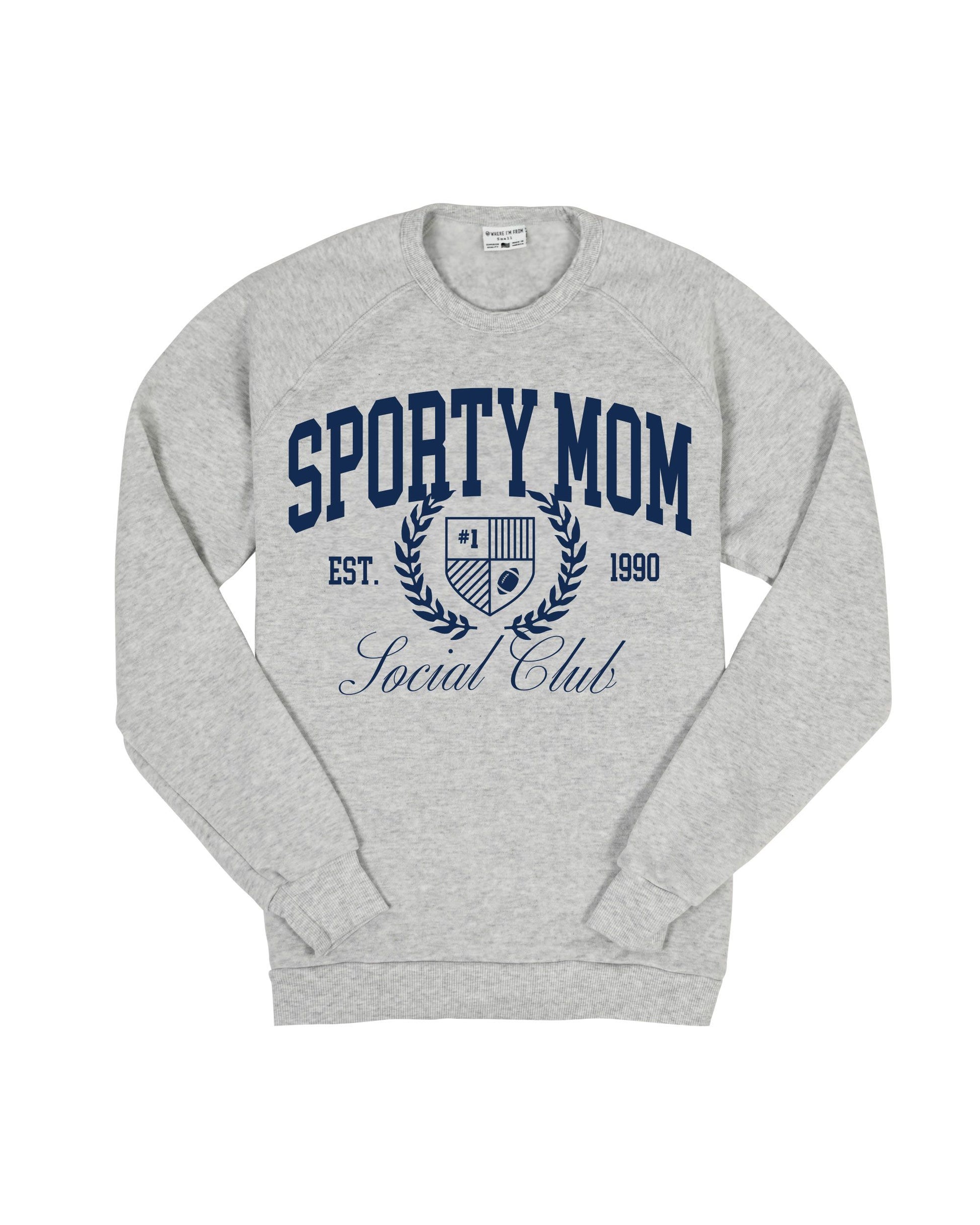 Sporty Mom Social Club Crew Sweatshirt