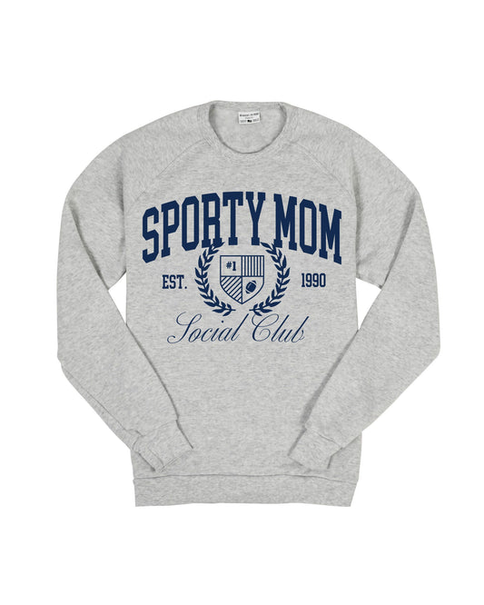 Sporty Mom Social Club Crew Sweatshirt