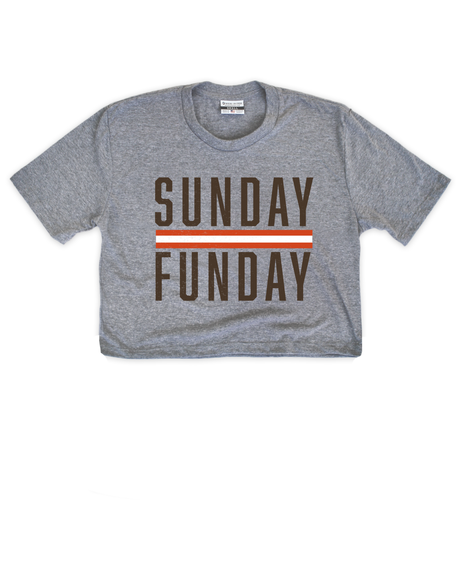 Sunday Funday Cropped Tee
