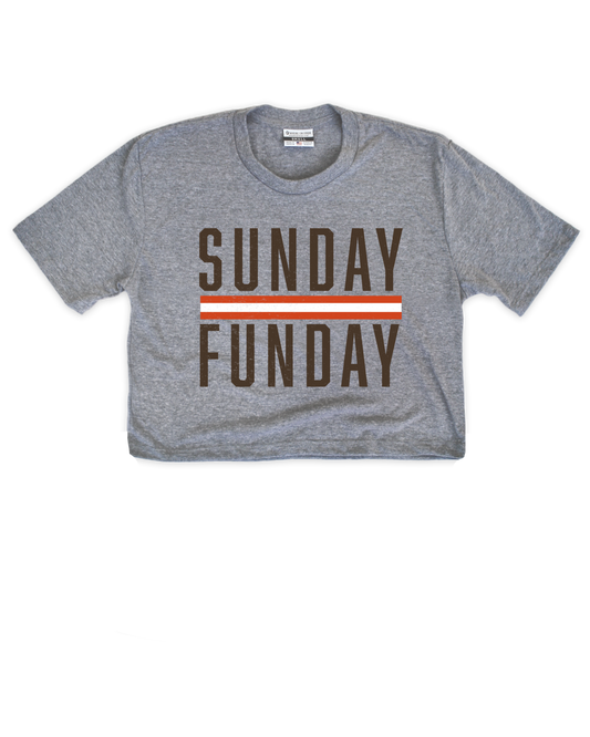 Sunday Funday Cropped Tee