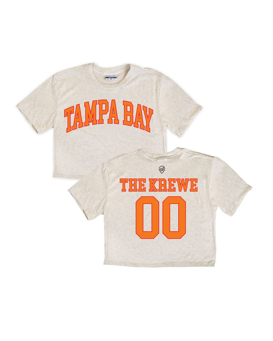 Tampa Bay Front/Back Jersey Cropped Tee